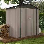 Patiowell 10 ft. W x 12 ft. D Galvanized Steel Outdoor Storage Shed, 119 sq. ft. - Image 5