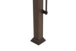 Pergola, Outdoor Steel Arched Pergola with Adjustable Canopy - Image 6
