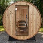 Pinnacle 4 Person Barrel Sauna - Image 9
