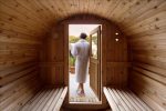 Pinnacle 4 Person Barrel Sauna - Image 3