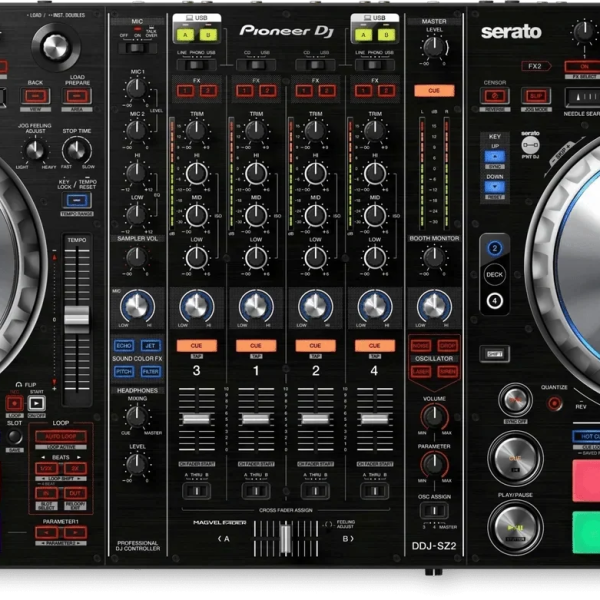 Pioneer DDJ-SZ2 Flagships 4-Channel Controllers for Serato DJ - Prioka