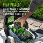 POWER+ Mower 30″ Super Composite Deck with Dual Motors Kit (Two 6Ah Batteries) - Image 5
