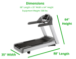 Precor 956i Experience Treadmill - Image 4