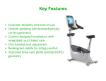 Precor UBK885 Upright Bike - Image 6