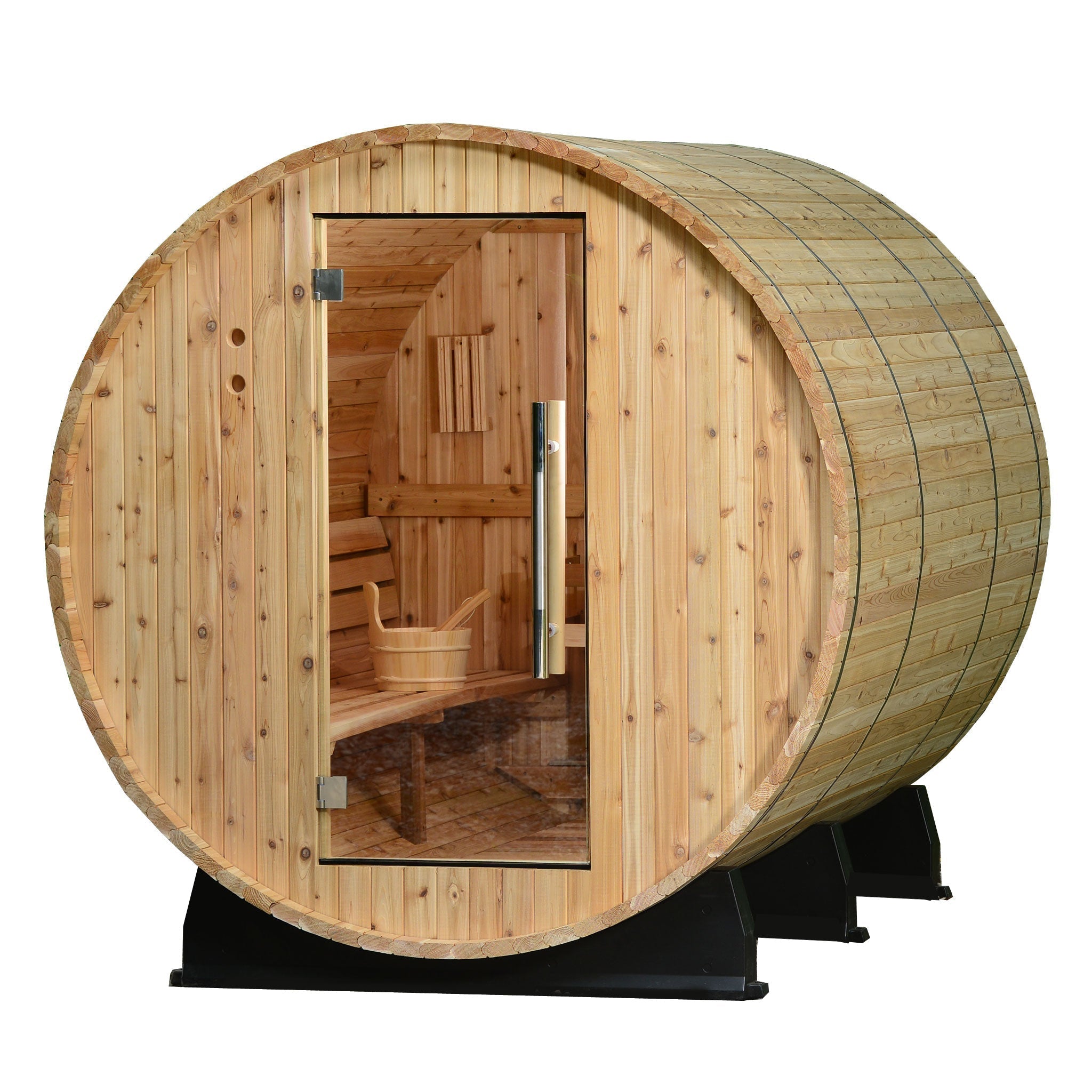 princeton-6-person-barrel-sauna-3516461-1 Princeton 6 Person Barrel Sauna - Image 1