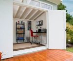 Professionally Installed 10 x 8 Modern Office Shed - Image 4