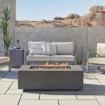 Real Flame Aegean 50″ Rectangle Propanes Gas Outdoor Fire Tables - Image 5