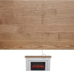 Real Flame Malie 68″ Electric Fireplace with Mantel & Remote Control - Image 2