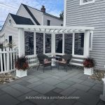 Richmond Modern Steel Cabana Pergola - Image 3