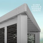 Richmond Modern Steel Cabana Pergola - Image 7