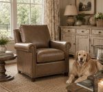 Rita Leather Chair - Image 4