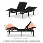 Rize Split Head Adjustable Bed Base - Dual Foot Positioning - 850 lb Capacity. - Image 3