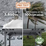 Rockport XL Steel Grill Gazebo - Image 2