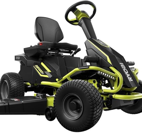 Ryobi 38in Electric Back Engine Riding Lawn Mower - Prioka