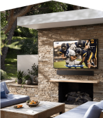 Samsung 75 Inch QN75LST7 The Terrace QLED 4K HDR  Smart Outdoor TV - Image 7