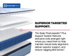 Sealy Posturepedic Plus Spring Paterson II 14" Medium Tight Top Mattress - Image 4