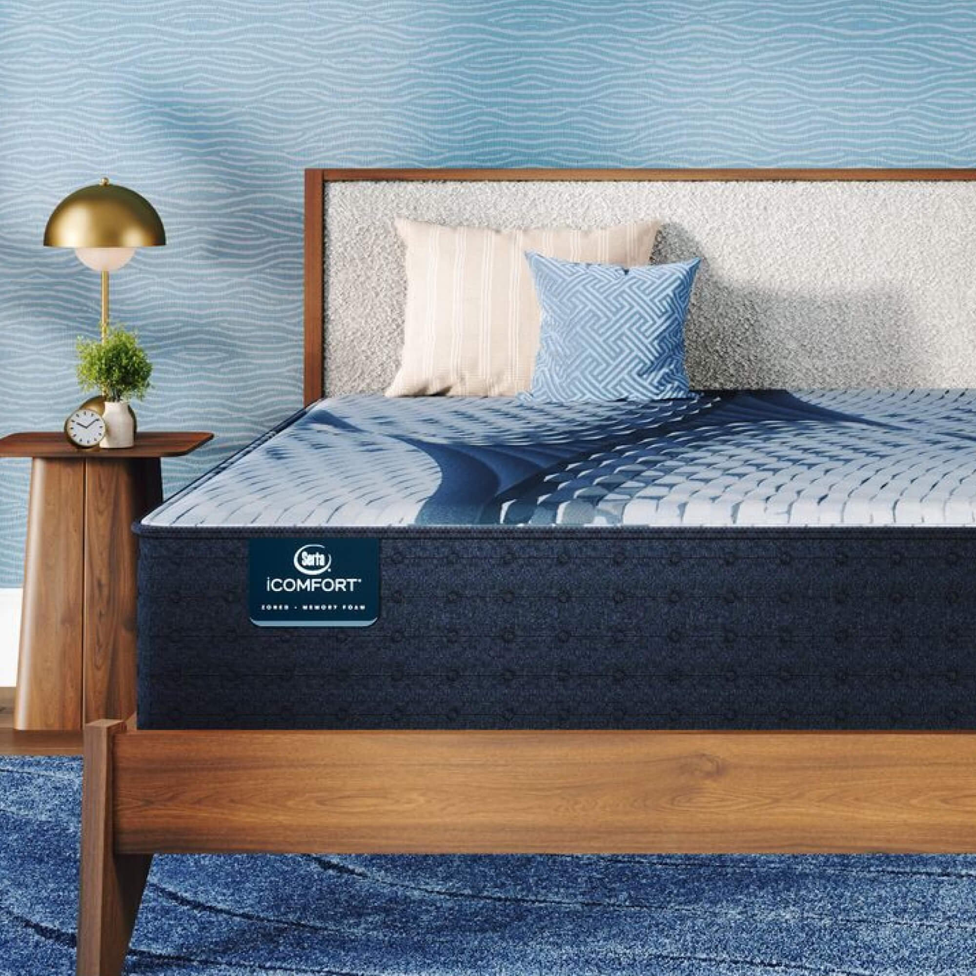 Serta iComfort Memory Foam Iona Plush Mattress - Prioka