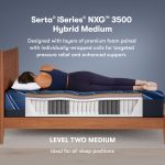 Serta iSeries NXG 3500 Medium Hybrid Mattress (Cooling + 5-Zone Support) - Image 6