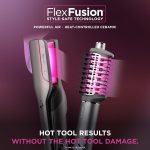 Shark FlexFusion HD651S Ceramic Air Styler & Hair Straightener – Metallic Mist - Image 3