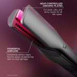 Shark FlexFusion HD651S Ceramic Air Styler & Hair Straightener – Metallic Mist - Image 7