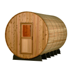 Shenandoah 4 Person Barrel Sauna - Image 2