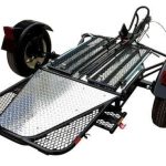 Single Rail Motorcycle Trailer – Compact, Easy-to-Tow Hauler for One Bike - Prioka