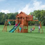Skyfort II Swing Set - Prioka