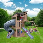 Skyline Lookout Wooden Outdoor Playset - Image 2