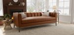 Sophia Leather Sofa - Image 3
