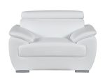 Sterling Leather Seating Set – White - Image 9
