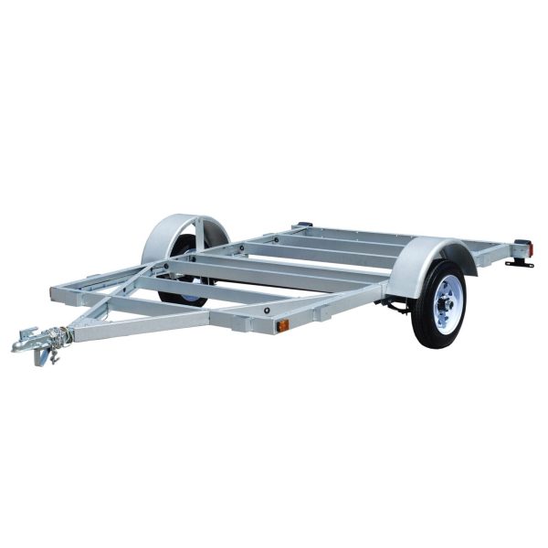Stirling 5-ft x 8-ft Steel Utility Trailer ( 1250-lb Capacity ) 5266161 - Prioka