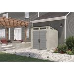 Suncast Modernist 7 x 7 ft. Resin Outdoor Storage Shed, Model BMS7780 - Image 4