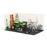 Suncast Tremont 8 ft. x 10 ft. Resin Storage Shed with Floor - Image 3