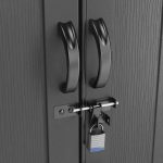 Suncast Vista 7 ft. x 4 ft. Resin Outdoor Storage Shed with Floor - Image 6