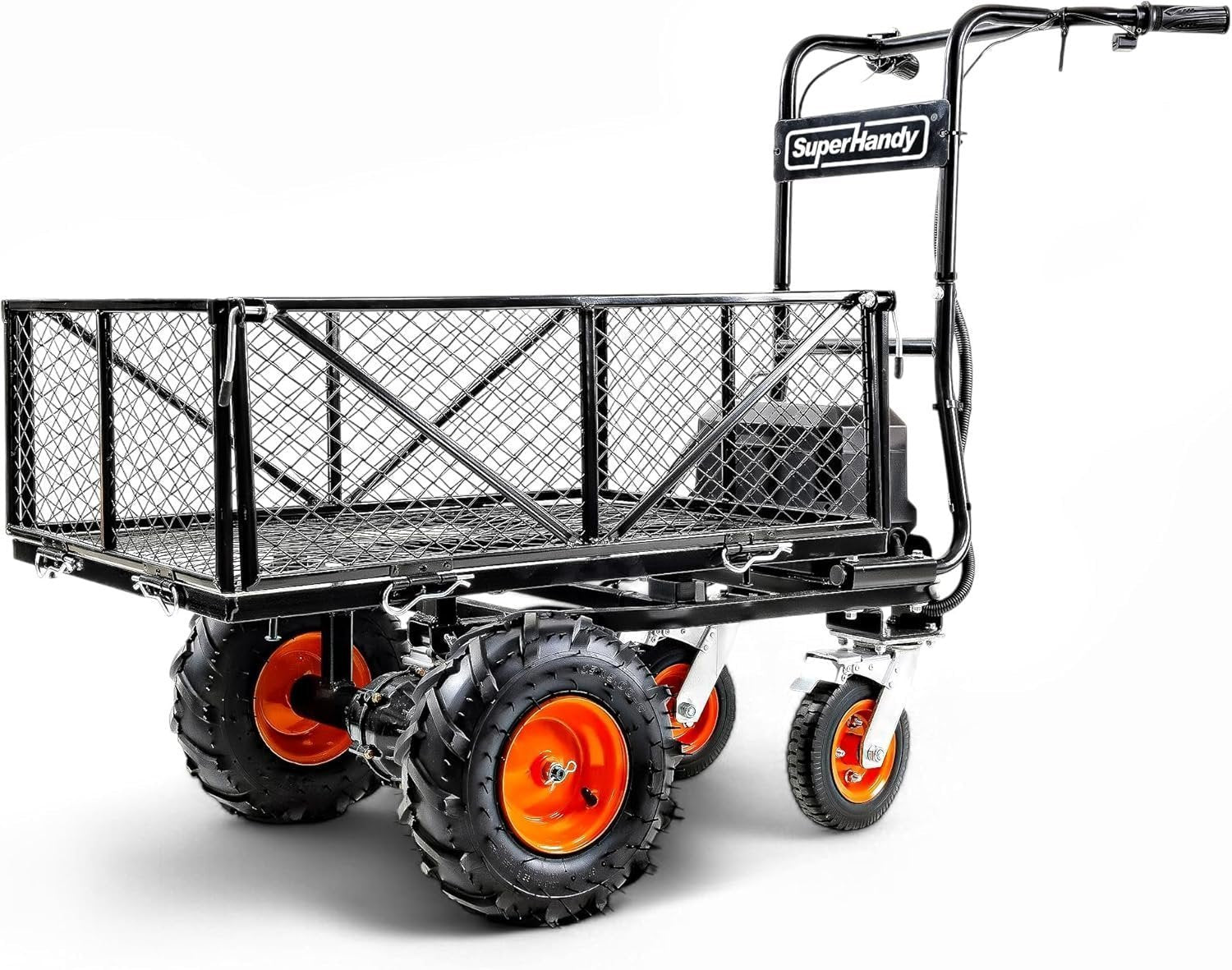 superhandy-48v-electric-power-wagon-utility-cart-660-lb-load-1000-lb-hauling-capacity-3611286 SuperHandy 48V Electric Power Wagon Utility Cart, 660 lb Load, 1000 lb Hauling Capacity - Image 1