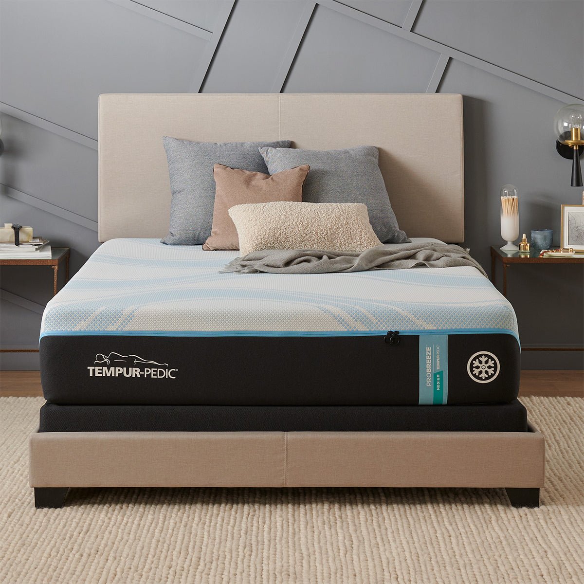tempur-pedic-probreeze-12-medium-mattress-advanced-5-cooling-1438068-1 Tempur-Pedic® ProBreeze® 12" Medium Mattress - Advanced 5° Cooling - Image 1