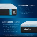 Tempur-Pedic TEMPUR-LuxeBreeze Medium Hybrid 13-Inch Mattress - Image 7