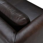 The Corvane – Dark Brown Leather Sofa - Image 3