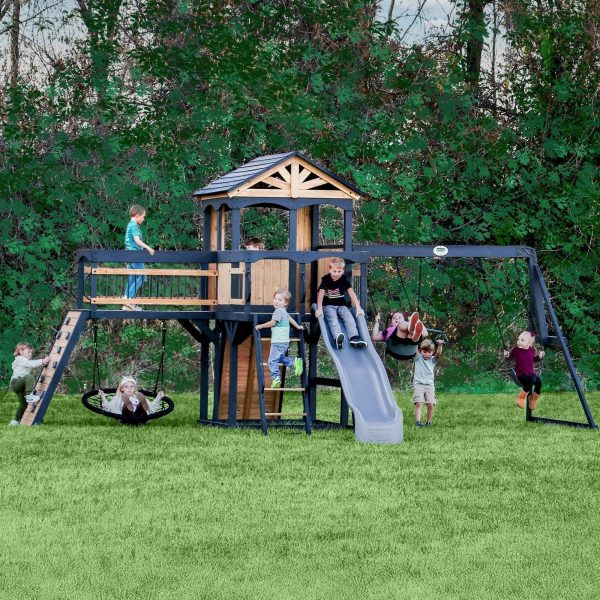 Timber Crossing Swing Set - Prioka