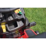 Troy Bilt Bronco 42 in 19 HP Briggs & Stratton Automatic Drive Gas Riding Lawn Tractor with Mow in Reverse - Image 13