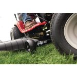 Troy Bilt Bronco 42 in 19 HP Briggs & Stratton Automatic Drive Gas Riding Lawn Tractor with Mow in Reverse - Image 4