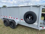 U-DUMP Low Profile Dump Trailer | 83″X14’X48″ | Telescopic | 831414T-48-LP - Image 2