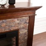 Unbranded Null Ithaca 60 In. W Simulated Stone Electrics Fireplaces - Image 3