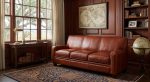 Vanderpump Leather Sofa - Image 5