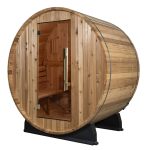Watoga 2-4 Person Barrel Sauna - Image 4