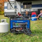 Westinghouse 4650 Peak Watt Dual Fuel Portable Generator, Remote Electric Start, RV Ready Outlets. - Image 3