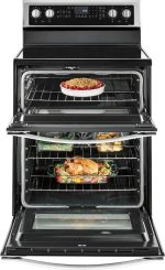Whirlpool 6.7 Cu. Ft. Electric Double Oven Range with True Convection - Image 5