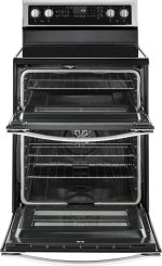 Whirlpool 6.7 Cu. Ft. Electric Double Oven Range with True Convection - Image 2