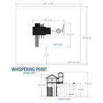 Whispering Point Swing Set - Image 8