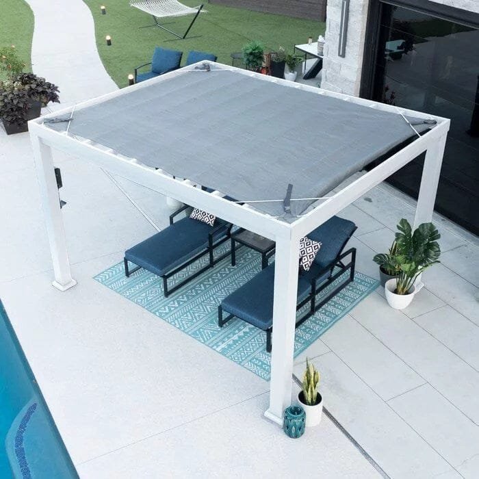 windham-12-ft-w-x-10-ft-d-steel-pergola-with-canopy-8659148 Windham 12 Ft. W x 10 Ft. D Steel Pergola with Canopy - Image 1